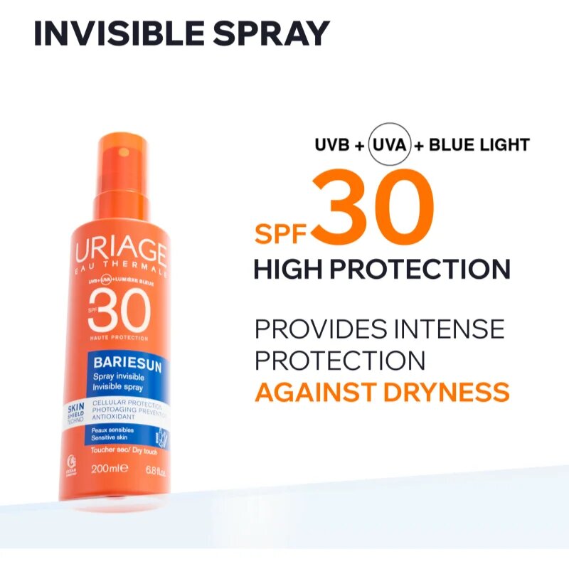 Uriage Bariésun Spray SPF 30 защитен спрей SPF 30 200 мл.