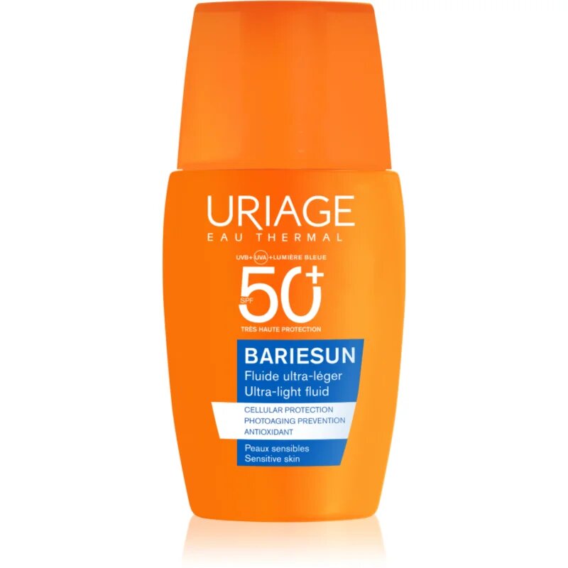 Uriage Bariésun Ultra-Light Fluid SPF 50+ ултра лек флуид SPF 50+ 30 мл.