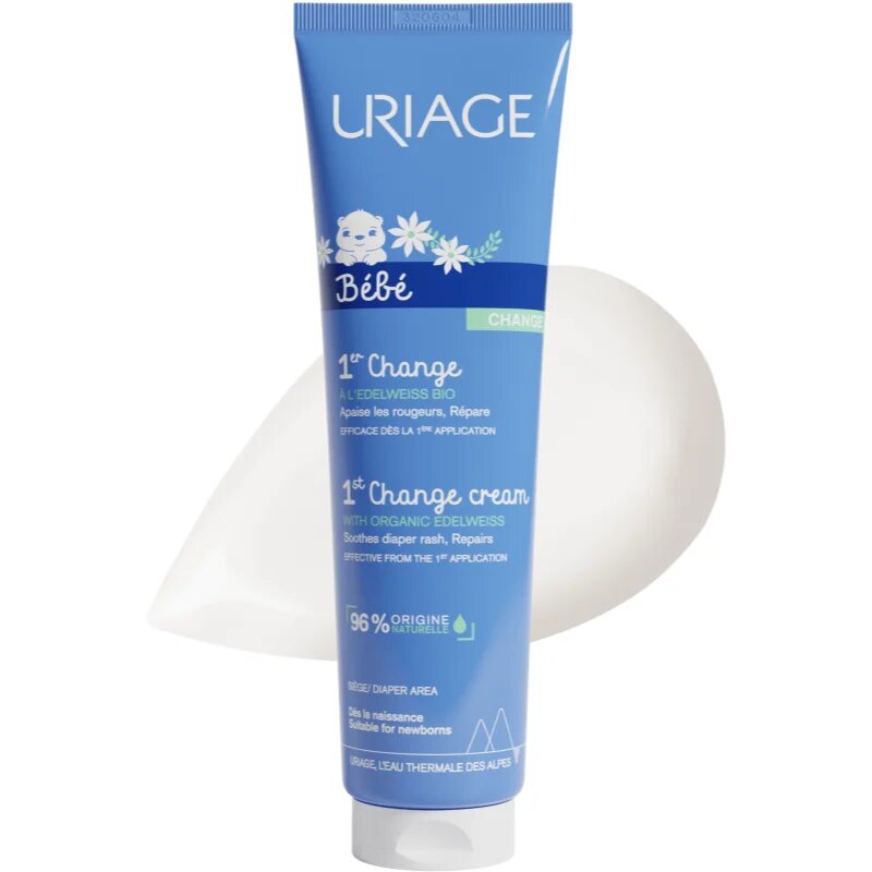 Uriage Bébé 1st Change Cream хидратиращ защитен крем против подсичане 100 мл.
