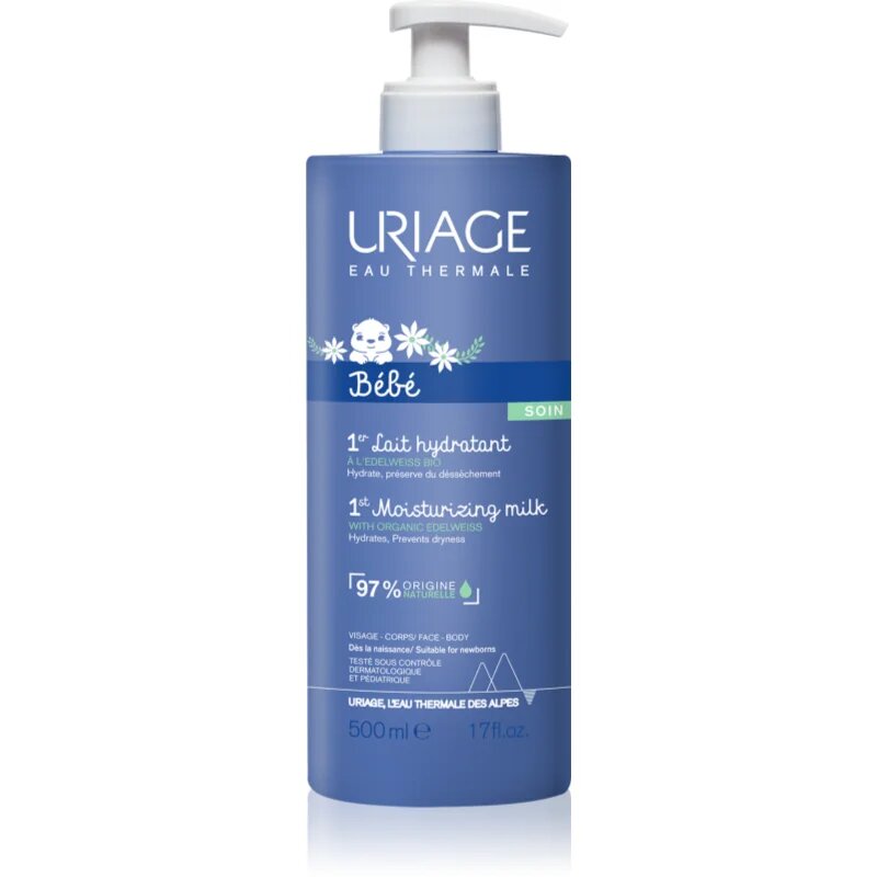 Uriage Bébé 1st Moisturizing Milk хидратиращо мляко за деца от раждането им 500 мл.
