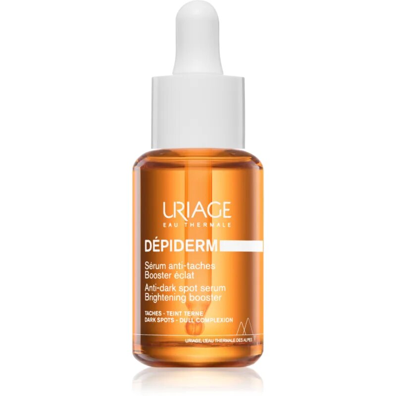 Uriage Dépiderm Anti-Dark Spot Brightening Booster Serum изсветляващ серум против пигментни петна за озаряване на лицето 30 мл.