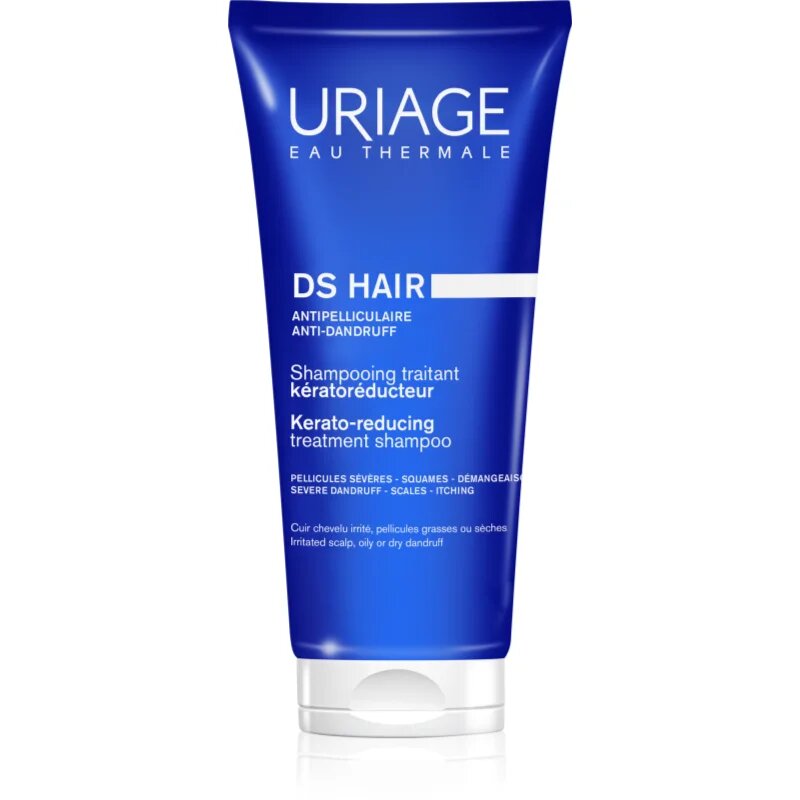 Uriage DS HAIR Kerato-Reducing Treatment Shampoo кераторедуктивен шампоан за чувствителна и раздразнена кожа 150 мл.
