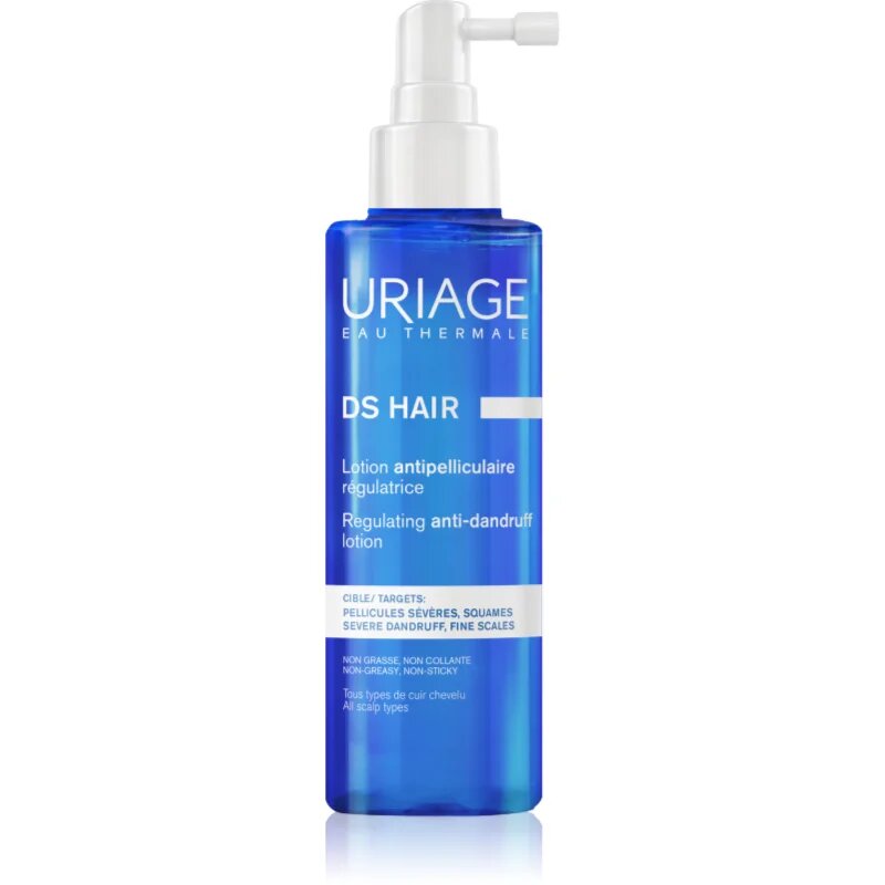 Uriage DS HAIR Regulating Anti-Dandruff Lotion успокояващ спрей за суха и сърбяща кожа на главата 100 мл.