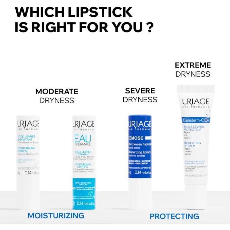 Uriage Eau Thermale Moisturizing Lipstick червило 4 гр.