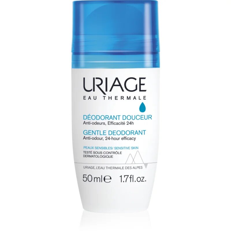 Uriage Hygiène Gentle Deodorant нежен дезодорант рол-он без съдържание на алуминий 50 мл.