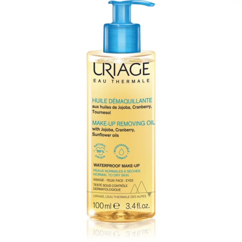 Uriage Hygiène Make-up Removing Oil почистващо олио за нормална към суха кожа 100 мл.