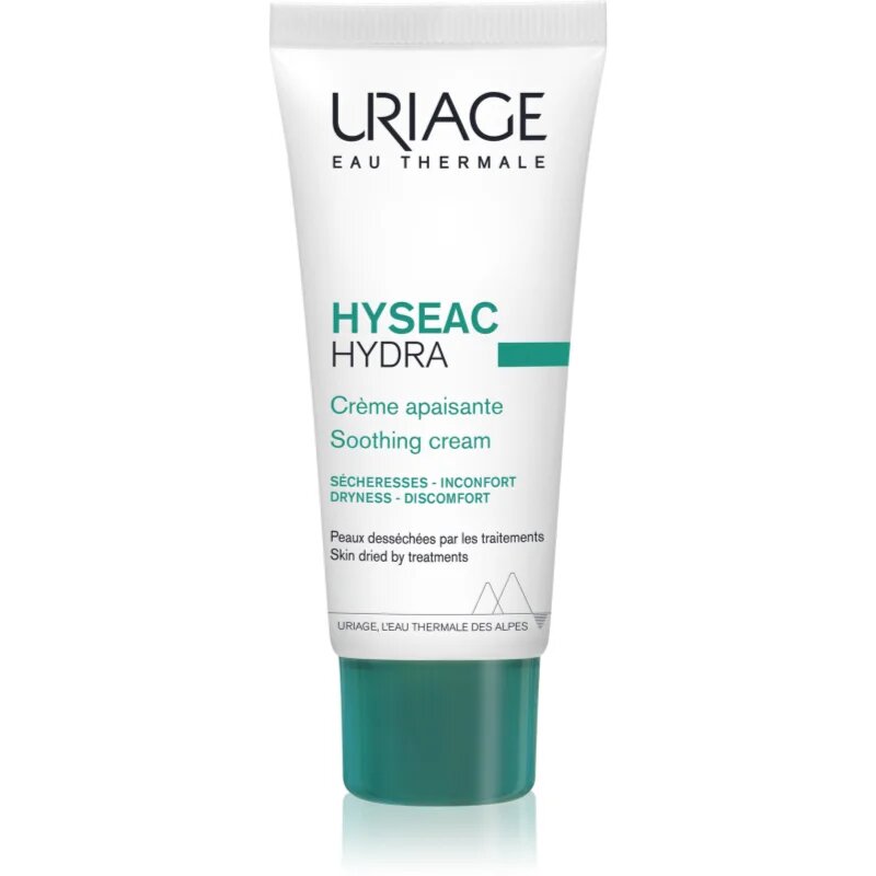 Uriage Hyseac Hydra Soothing Cream успокояващ крем за кожа която е суха и раздразнена от медикаментозно лечение на акне 40 мл.
