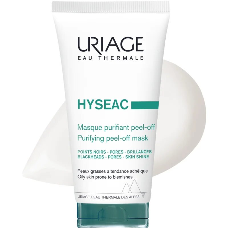 Uriage Hyseac Purifying Peel-Off Mask отлепяща се почистваща маска за проблемна кожа 50 мл.