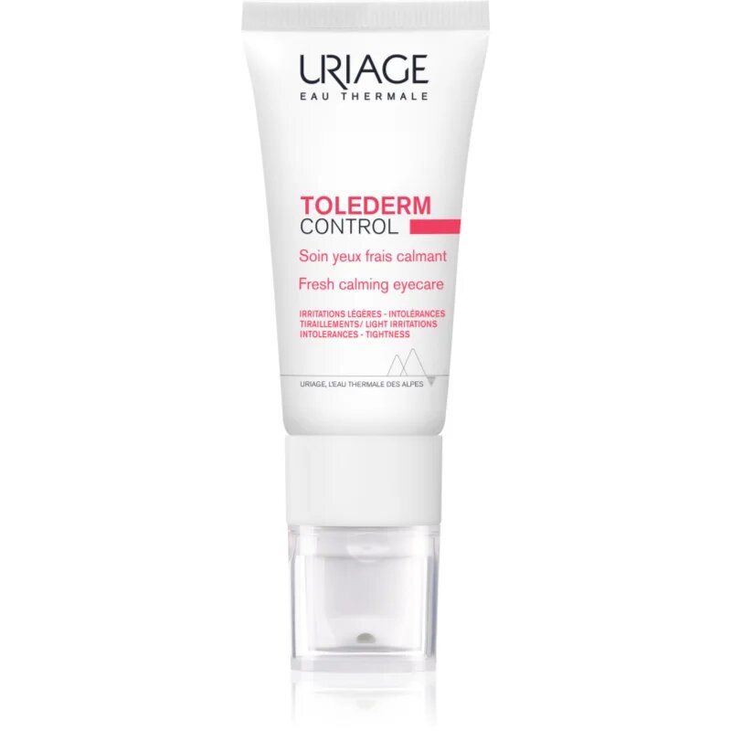 Uriage Toléderm Control Fresh Soothing Eyecare хидратиращ и успокояващ крем за околоочната област 15 мл.