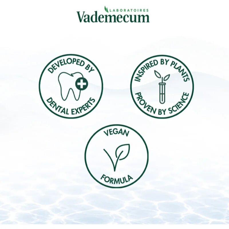 Vademecum 2 in1 Menthol Fresh паста за зъби и вода за уста 2 в 1 75 мл.