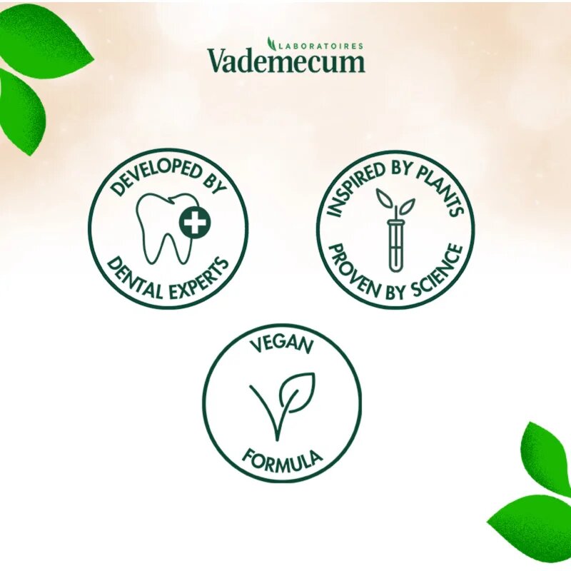 Vademecum BIO Junior детска паста за зъби с флуорид от 6-годишна възраст Minty Mango 50 мл.