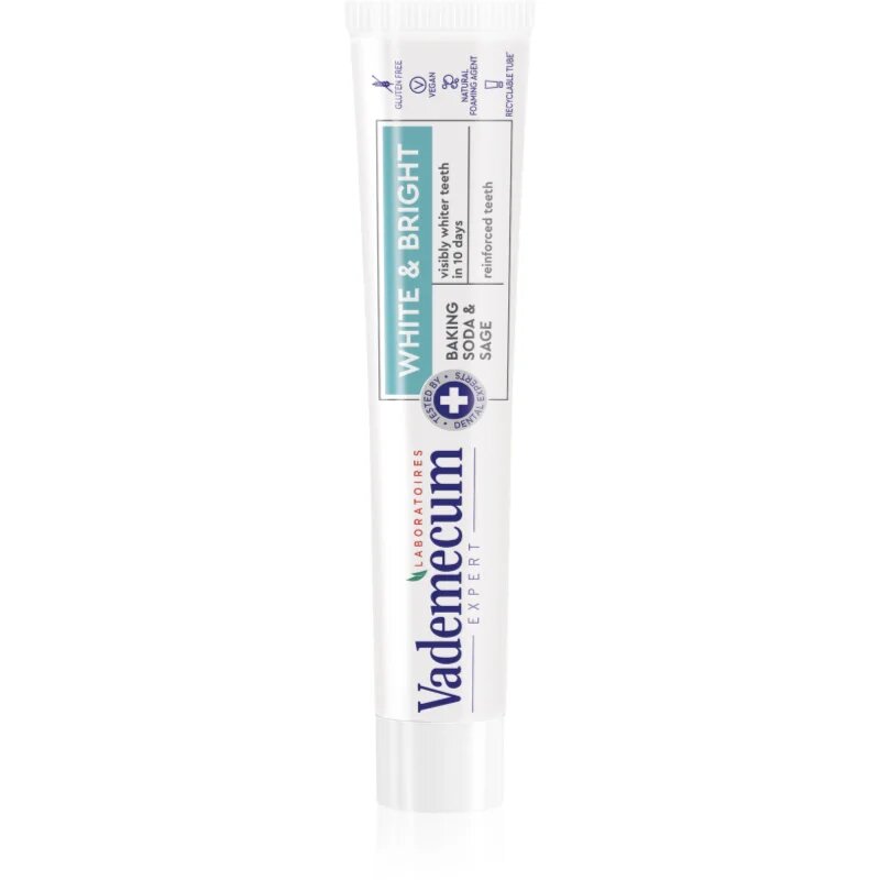 Vademecum Expert White & Bright избелваща паста 75 мл.
