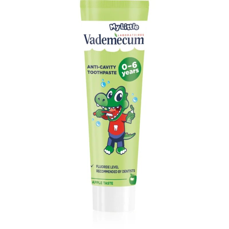 Vademecum My Little Apple детска паста за зъби с флуорид ябълка 50 мл.