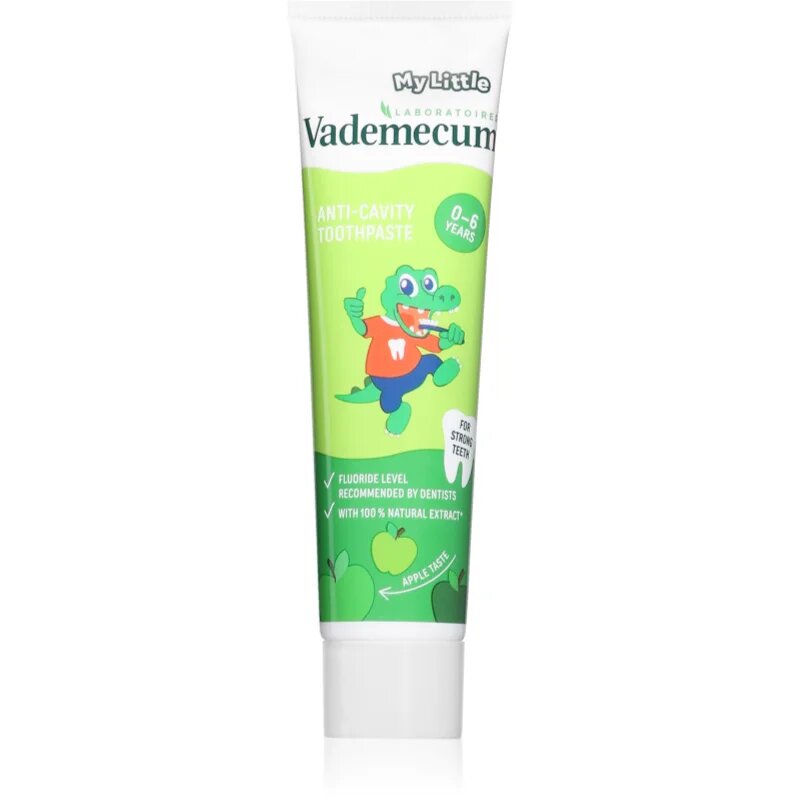 Vademecum My Little Apple детска паста за зъби с флуорид ябълка 50 мл.