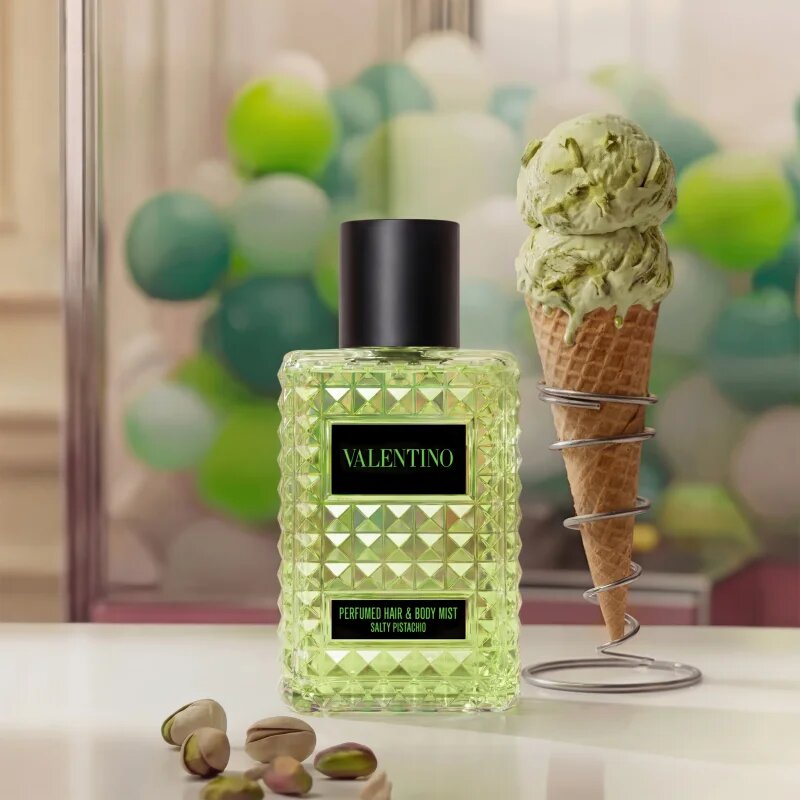 Valentino Born In Roma Hair & Body Mist Salty Pistachio мъгла за коса и тяло за жени 100 мл.