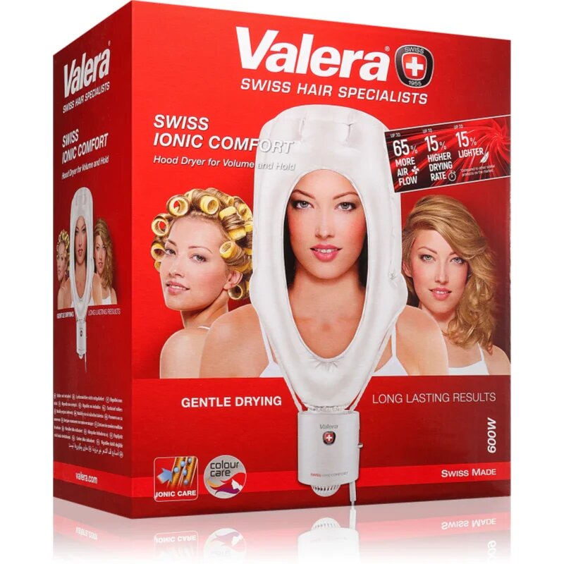 Valera Swiss Ionic Comfort 513.01 преносима каска за сушене 1 бр.