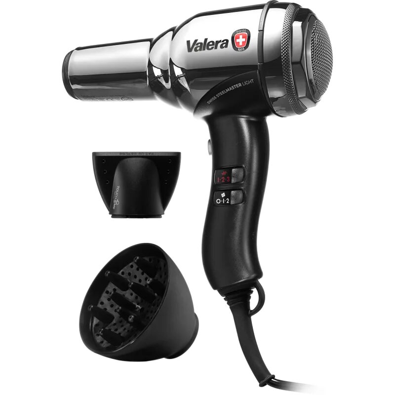 Valera Swiss Steel-Master Light сешоар Chrome 1 бр.