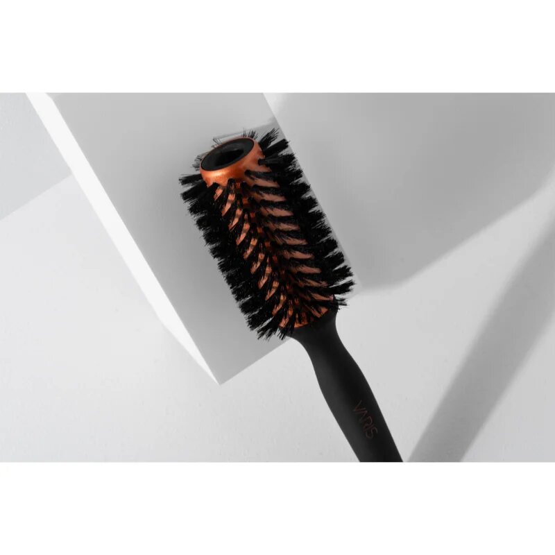 VARIS Boar Brush кръгла четка за коса с косми от глиган Medium 33 mm 1 бр.