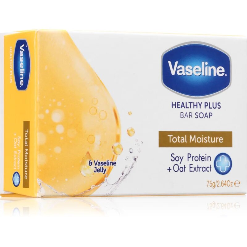 Vaseline Total Moisture Bar Soap твърд сапун 75 гр.