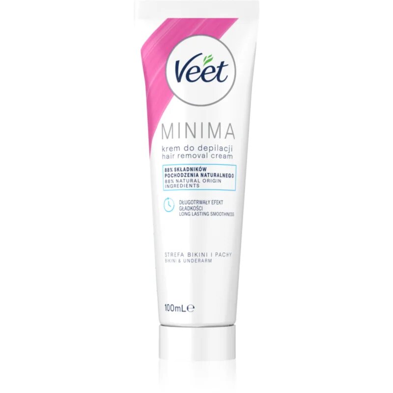 Veet Minima крем за депилация бикини линия и подмишници 100 мл.