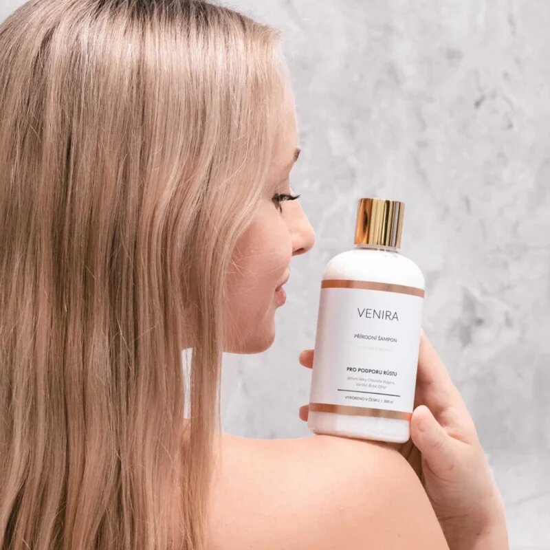 Venira Shampoo for Hair Growth натурален шампоан с аромат Coconut 300 мл.