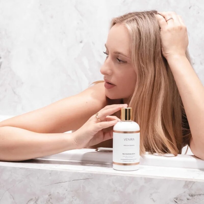 Venira Shampoo for Hair Growth натурален шампоан с аромат Coconut 300 мл.