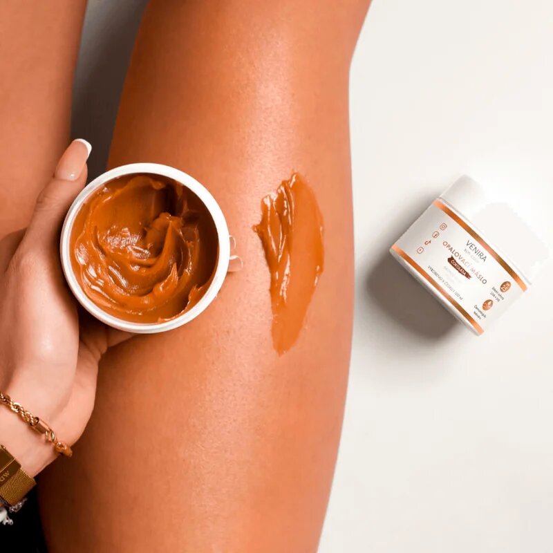 Venira Tan Body Butter Bronze слънцезащитно масло Chocolate 100 мл.