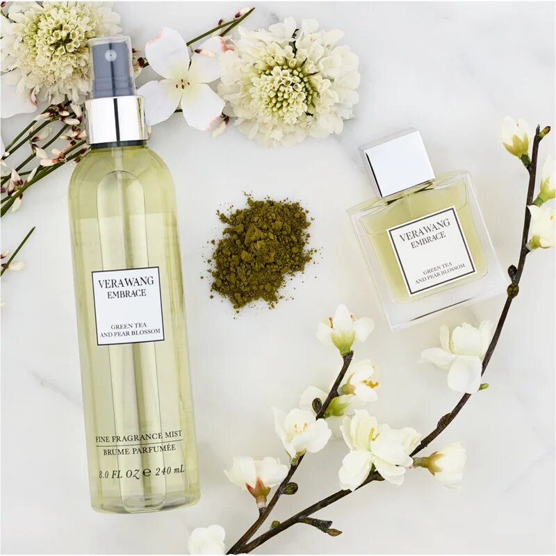 Vera Wang Green Tea & Pear Blossom парфюмиран спрей за тяло за жени 240 мл.