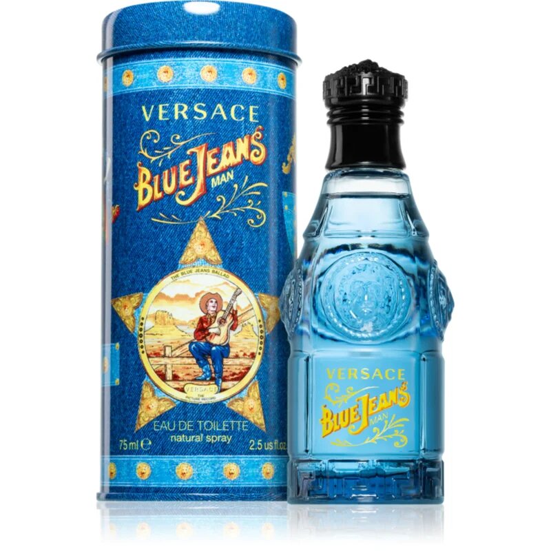 Versace Jeans Blue тоалетна вода за мъже 75 мл.