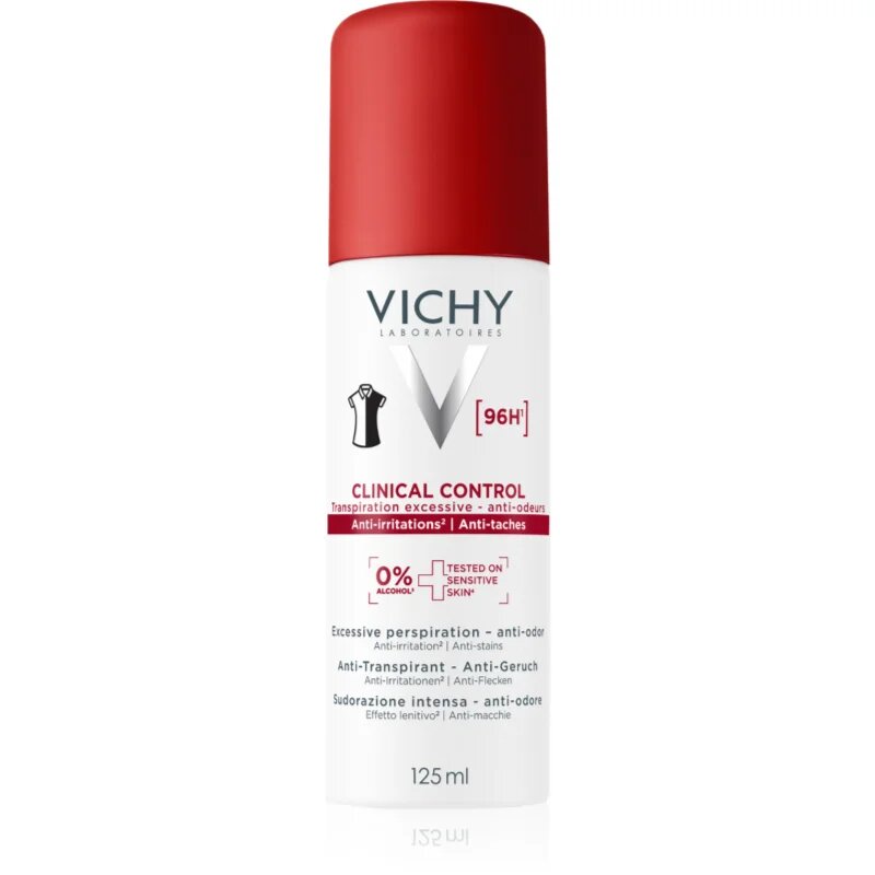 Vichy Clinical Control антиперспирант срещу силно изпотяване 125 мл.