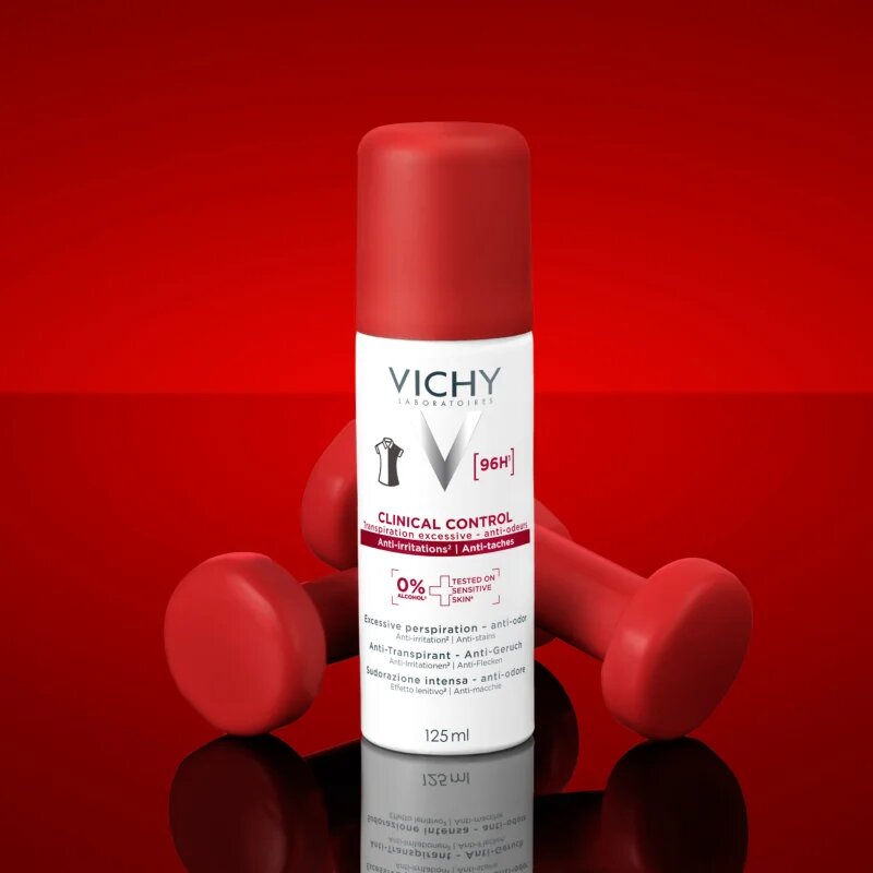 Vichy Clinical Control антиперспирант срещу силно изпотяване 125 мл.