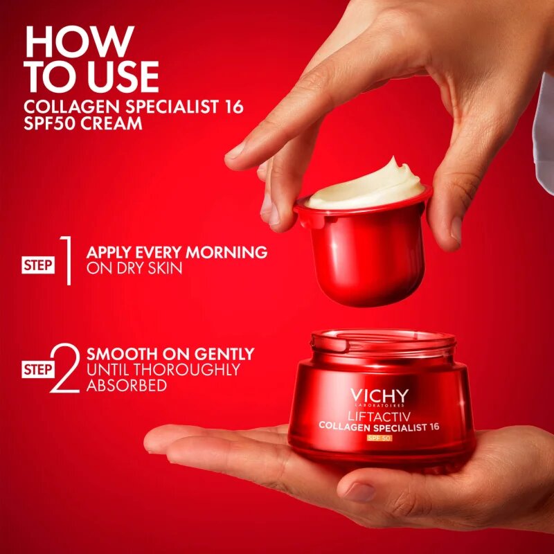 Vichy Liftactiv Collagen Specialist 16 комплект против стареене на кожата