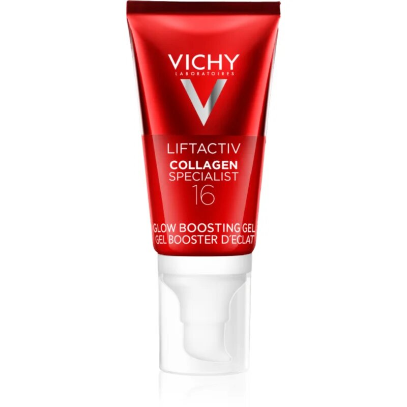 Vichy Liftactiv Collagen Specialist 16 озаряващ гел против първите признаци на стареене на кожата 50 мл.