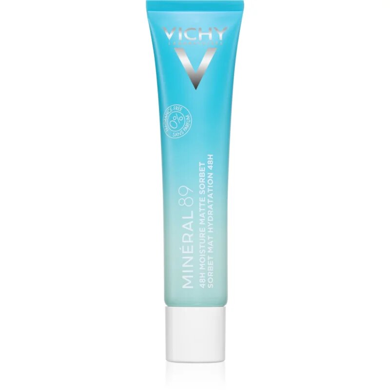 Vichy Minéral 89 48H Moisture Matte Sorbet хидратиращ крем за лице за смесена и мазна кожа 40 мл.