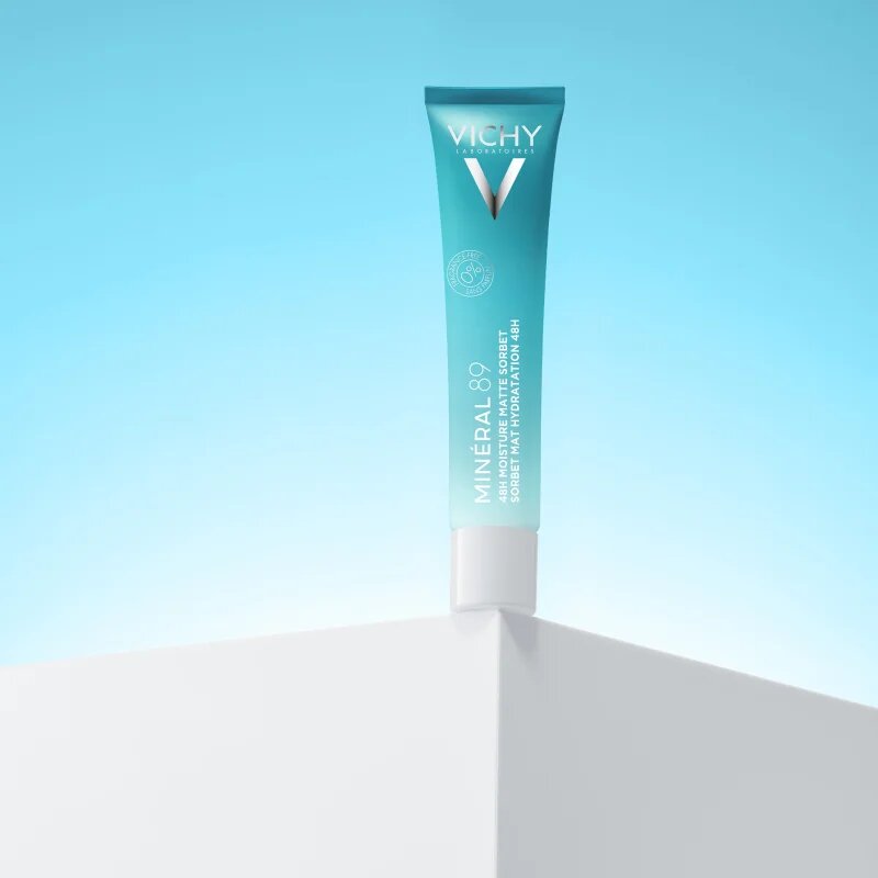 Vichy Minéral 89 48H Moisture Matte Sorbet хидратиращ крем за лице за смесена и мазна кожа 40 мл.