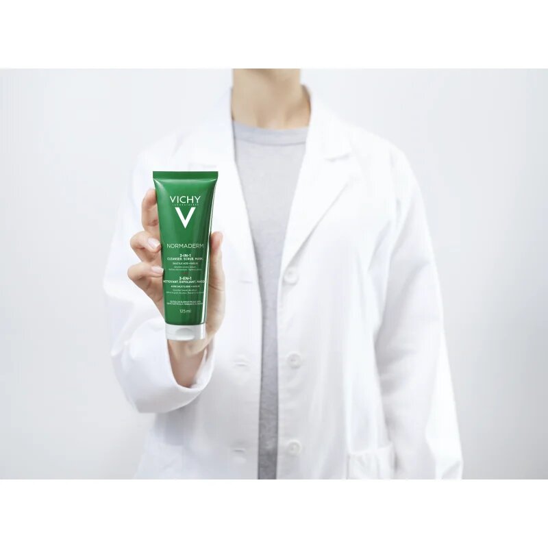 Vichy Normaderm почистваща грижа за мазна и проблемна кожа 125 мл.