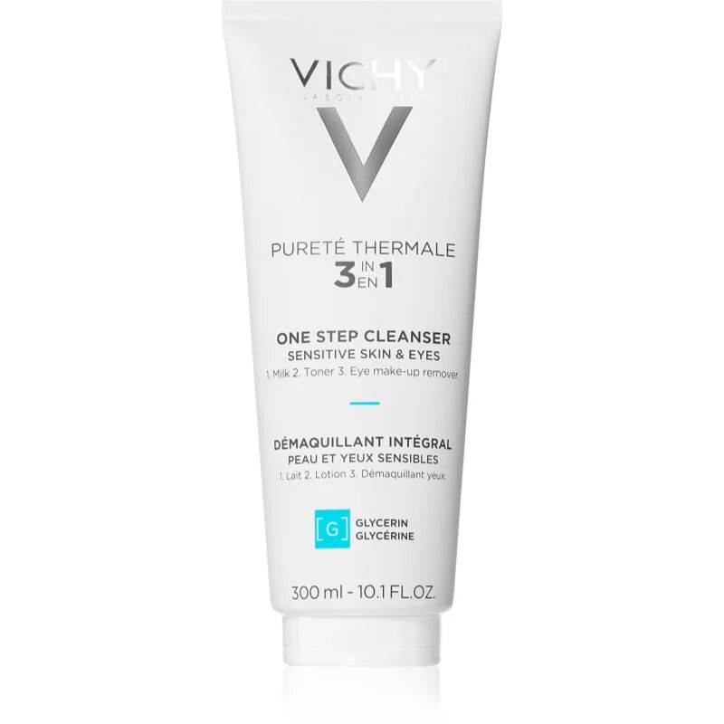 Vichy Pureté Thermale емулсия за почистване на грим 3 в 1 300 мл.