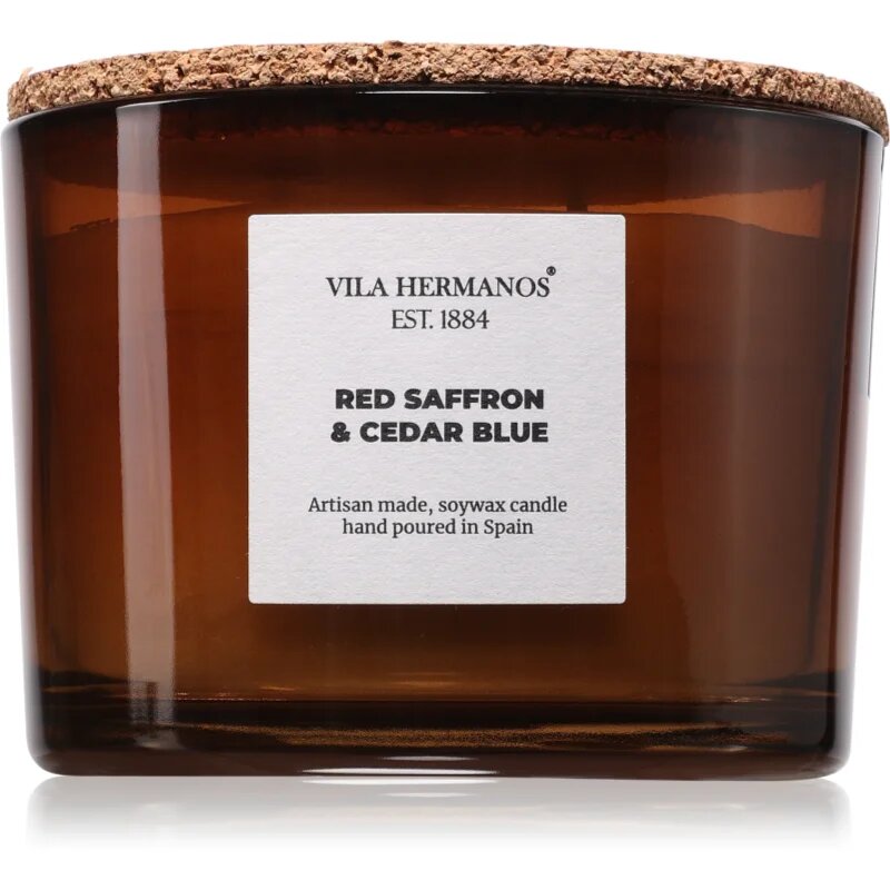 Vila Hermanos Apothecary Red Saffron & Cedar Blue ароматна свещ 350 гр.