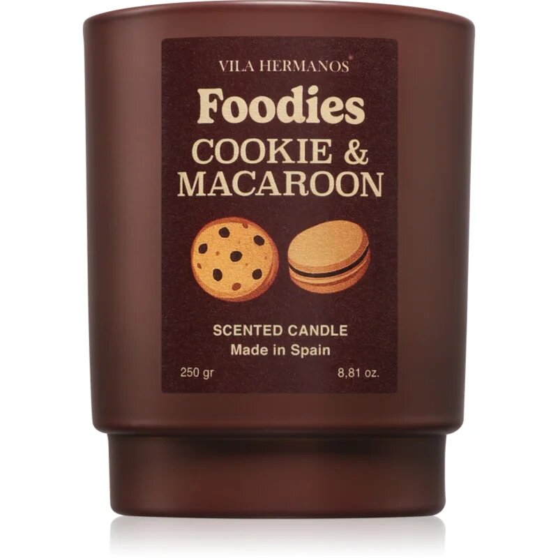 Vila Hermanos Cookie & Macaroon ароматна свещ 250 гр.