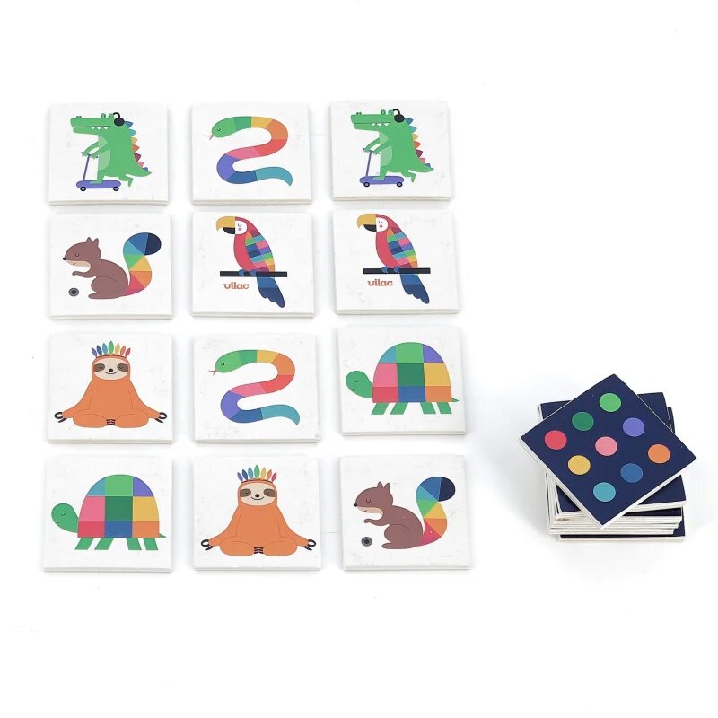 Vilac Pexeso Animals Съвпадение на картината 2y+ 48 бр.
