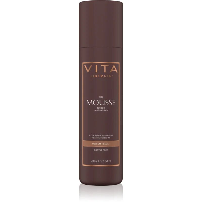 Vita Liberata Tanning Mousse Tinted автобронзант-мус за тяло цвят Medium 200 мл.