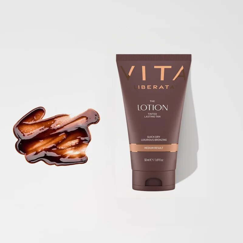 Vita Liberata Tinted Tanning Lotion автобронзант мляко за тяло малка опаковка цвят Medium 50 мл.