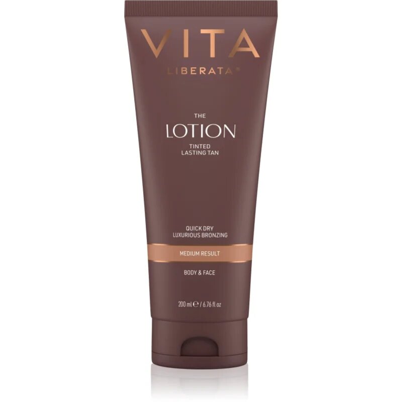 Vita Liberata Tinted Tanning Lotion автобронзант мляко за тяло цвят Medium 200 мл.