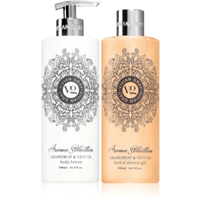 Vivian Gray Aroma Selection Grapefruit & Vetiver подаръчен комплект