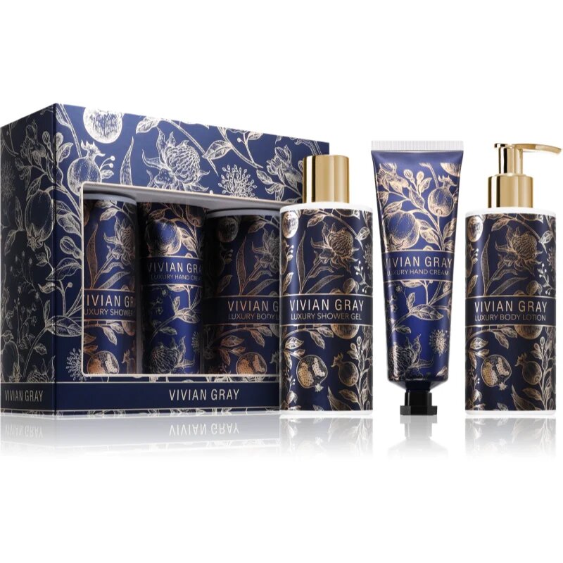 Vivian Gray Blue Botanicals подаръчен комплект аромати Jasmine & Patchouli