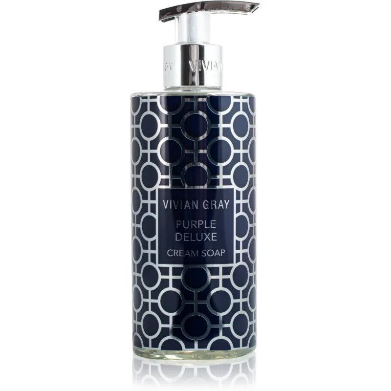 Vivian Gray Purple Deluxe Jasmine & Patchouli луксозен течен сапун за ръце парфюмиран 400 мл.