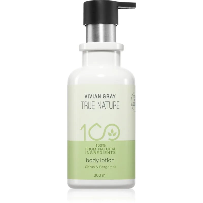 Vivian Gray True Nature Citrus & Bergamot подхранващ лосион за тяло 300 мл.