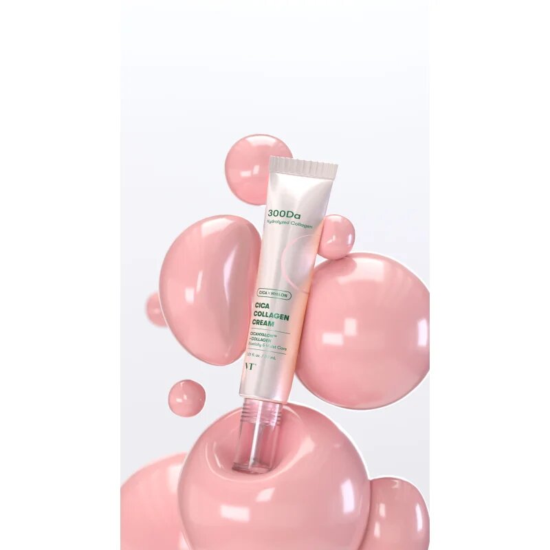 VT Cosmetics Cica Collagen Cream хидратиращ и успокояващ крем за стягане на кожата 30 мл.