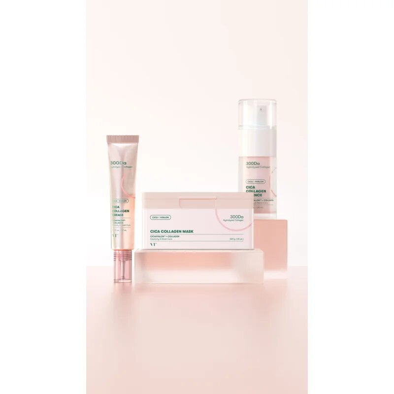 VT Cosmetics Cica Collagen Cream хидратиращ и успокояващ крем за стягане на кожата 30 мл.