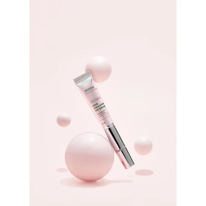 VT Cosmetics Cica Collagen Eye Cream изглаждащ и стягащ крем за околоочната зона с хидратиращ ефект 15 мл.